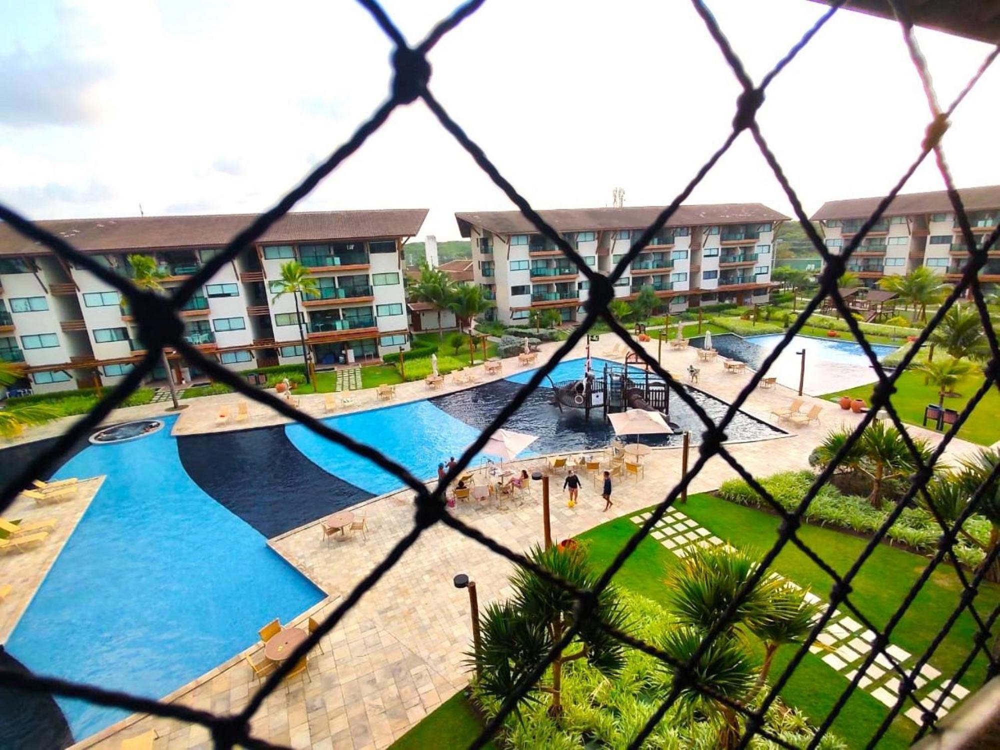 Flat Beira Mar Em Muro Alto - La Fleur Polinesia. Порту-де-Галиньяш Экстерьер фото