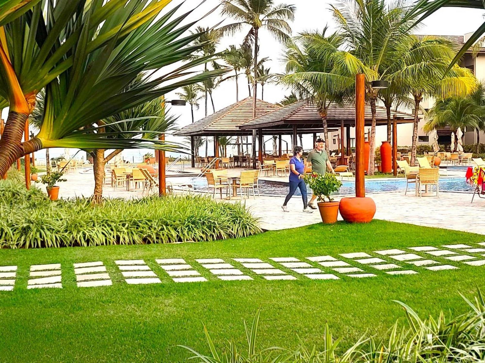 Flat Beira Mar Em Muro Alto - La Fleur Polinesia. Порту-де-Галиньяш Экстерьер фото